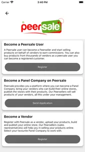 Peersale screenshot 1