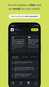 SecBrain - AI Voice Memos screenshot 1