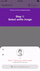 FaceTool: Face Swap & Generate screenshot 1