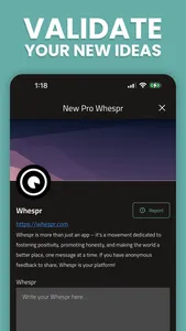 Whespr - Anonymous Honesty screenshot 2