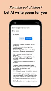 Poetry Writing: AI Poem Writer screenshot 3