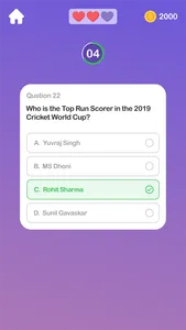 Cricket World Cup Quiz -2023 screenshot 3