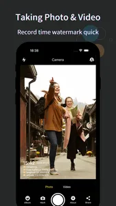 Timestamp Camera: GPS to video screenshot 1