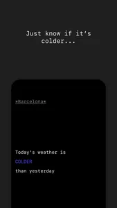 Lazy Weather: colder or warmer screenshot 1