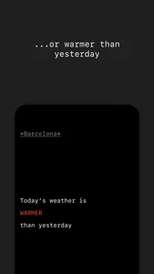 Lazy Weather: colder or warmer screenshot 2