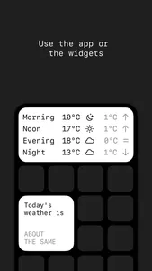 Lazy Weather: colder or warmer screenshot 3