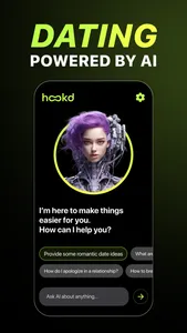 Hookd AI－Flirt Wingman & Coach screenshot 0