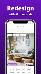 Homevision: AI Home Redesign screenshot 0