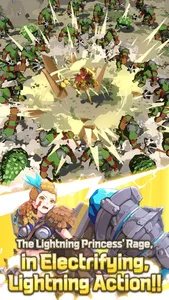 Lightning Princess: Idle RPG screenshot 1