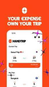 handtrip - trip expense screenshot 0