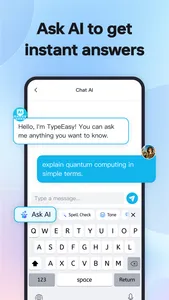 TypeEasy-AI Keyboard & Writer screenshot 3