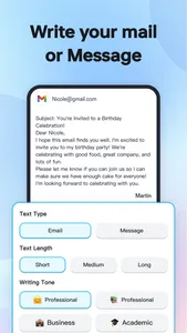 TypeEasy-AI Keyboard & Writer screenshot 4
