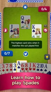 Spades Stars - Card Game screenshot 0