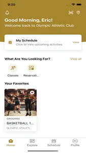 Olympic Athletic Club screenshot 1