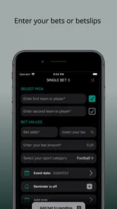 BetTracker - bets analyzer screenshot 1
