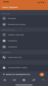 BAND FM PRUDENTE 97.1 screenshot 4