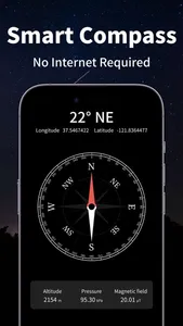 Compass-Altitude&GPS Location screenshot 0