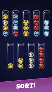 Ball Sort - Merge Pet Mania screenshot 0