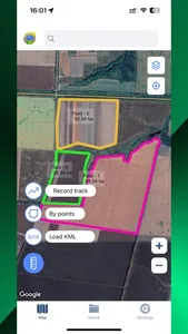 GPS Fields areas measure screenshot 1