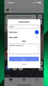 GPS Fields areas measure screenshot 3