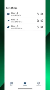 GPS Fields areas measure screenshot 4
