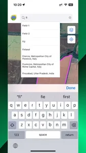 GPS Fields areas measure screenshot 5