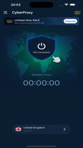 CyberProxy screenshot 1