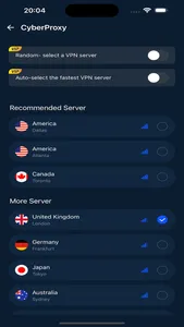 CyberProxy screenshot 2