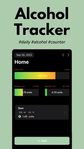 Alcohol Tracker+ screenshot 0
