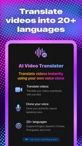 AI Video Translator screenshot 0