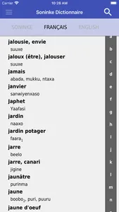 Soninke – Dictionnaire screenshot 4