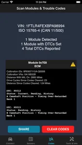 Dauntless OBD screenshot 1