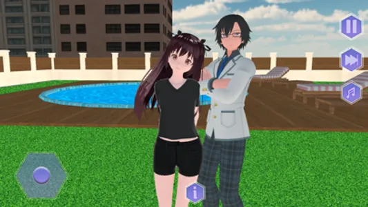 Anime School Simulator Life 3D screenshot 0