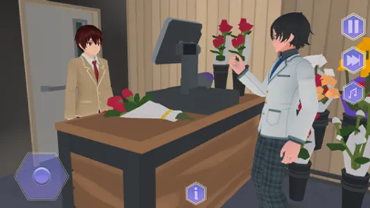 Anime School Simulator Life 3D screenshot 1