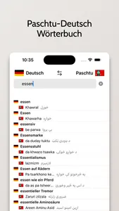 Paschtu-Deutsch Wörterbuch screenshot 0