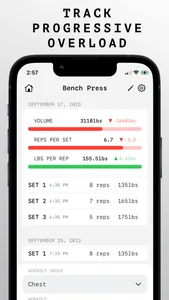Overload: Workout Tracker screenshot 0