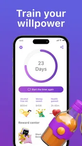 Sober Time: Sobriety Counter screenshot 1