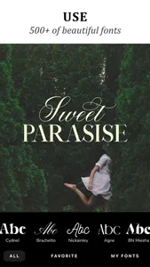 Capp: add text to photo video screenshot 0