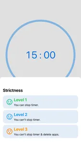 AppBlockTimer screenshot 1