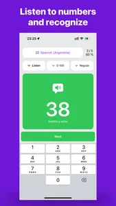 Learn Foreign Numbers: Listen screenshot 1