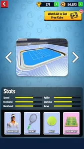 Smash Master Clash Tennis Game screenshot 0