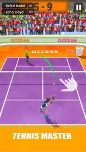 Smash Master Clash Tennis Game screenshot 2