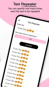 Text Repeater- Repeat Text 10K screenshot 2