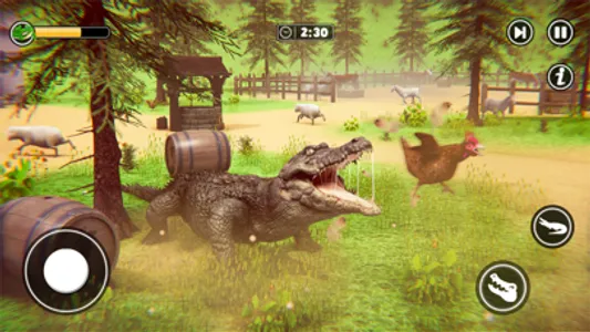 Hungry Crocodile Wild Animal screenshot 0