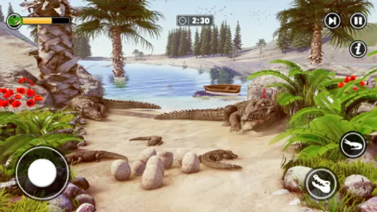 Hungry Crocodile Wild Animal screenshot 2