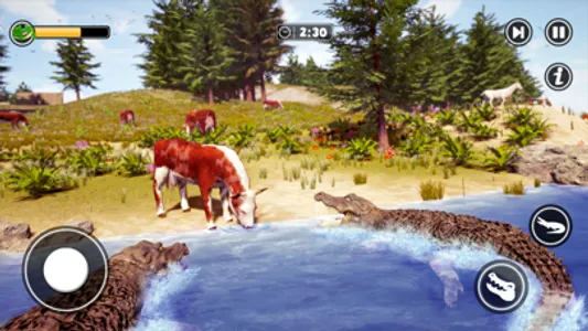 Hungry Crocodile Wild Animal screenshot 3