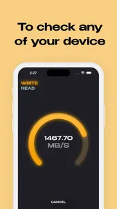 Diskio - Disk Speed Analyzer screenshot 1