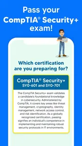 CompTIA Security+ Exam Test screenshot 0
