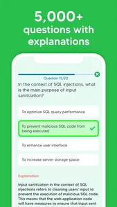 CompTIA Security+ Exam Test screenshot 1