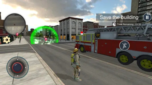 US Fire Truck Firefighter Game screenshot 0
